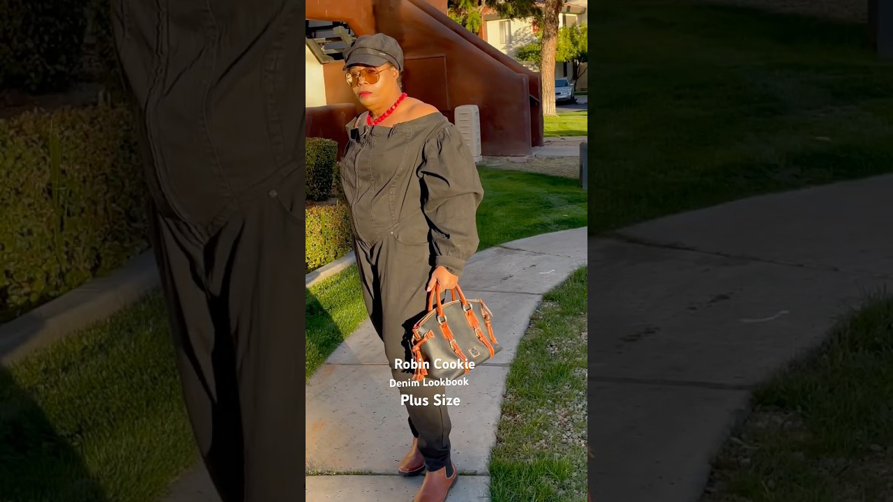 DENIM LOOK BOOK PLUS SIZE Ashley Stewart and Target DENIM jumpsuits & 