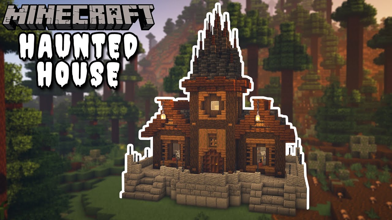 Minecraft - Haunted Halloween House Tutorial (How to Build)