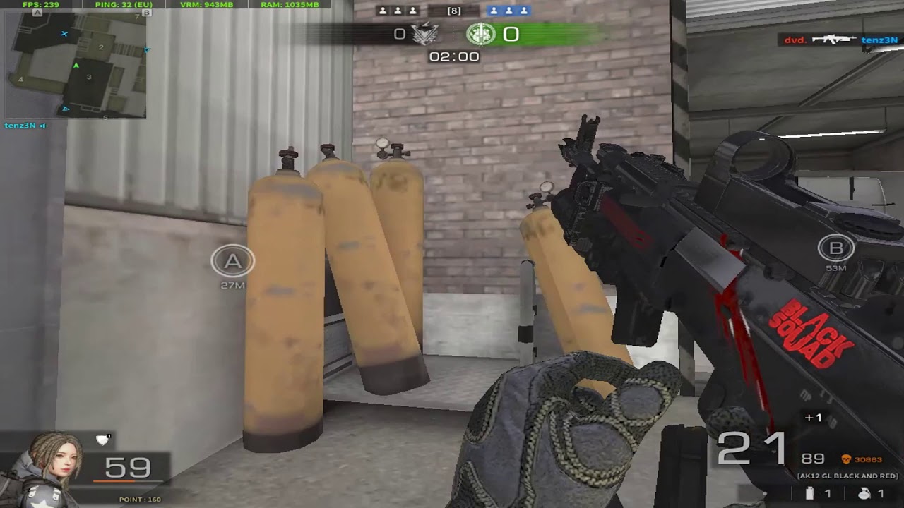 Black Squad Competitive Season 6 Frags #1