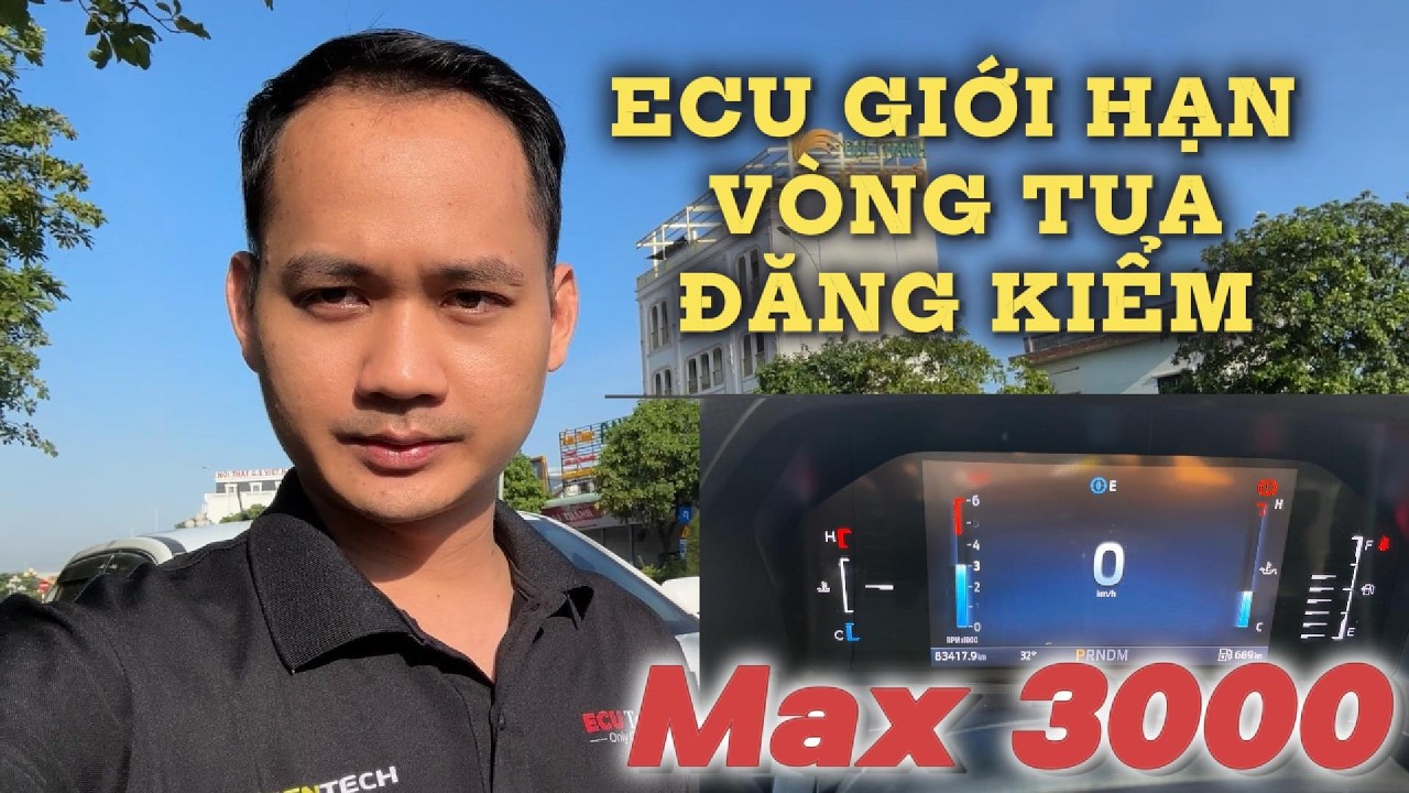 Ford Ranger Bị Giới Hạn Vòng Tua Đăng Kiểm – Sự Thật ECU  | XTuning