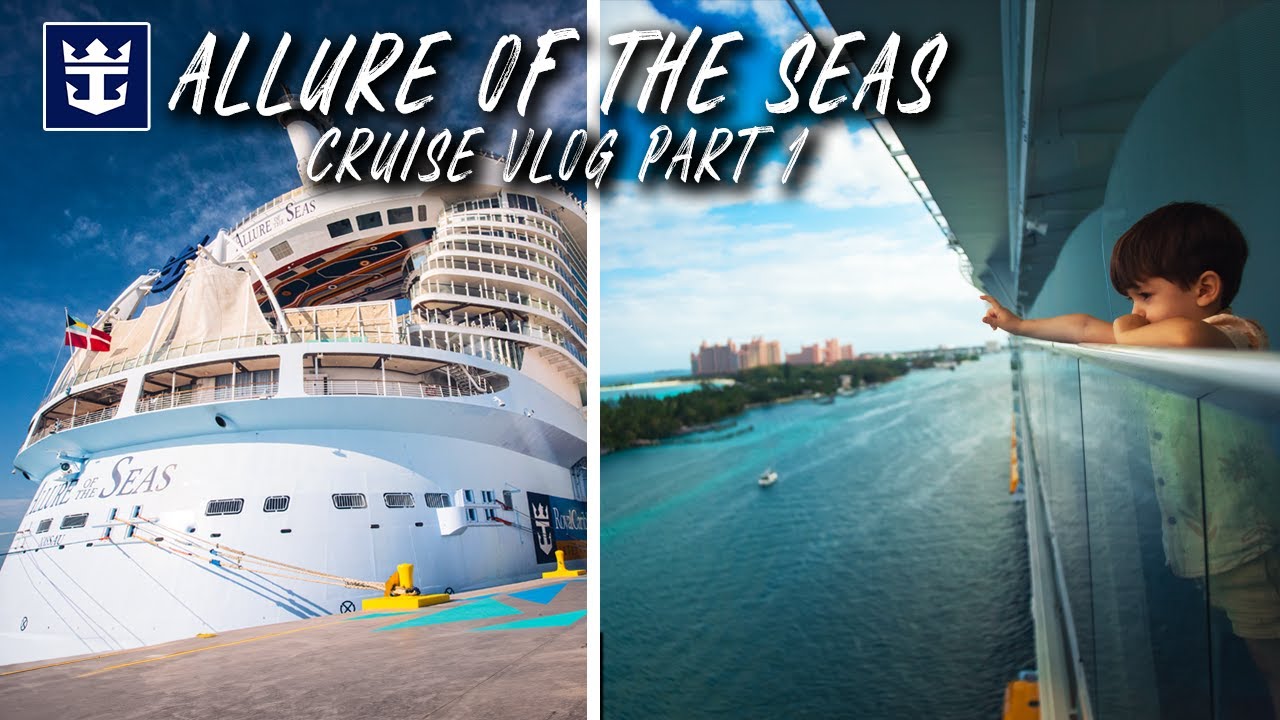 Allure of the Seas - Our First Royal Caribbean Cruise! Exploring the Ship & Room Tour