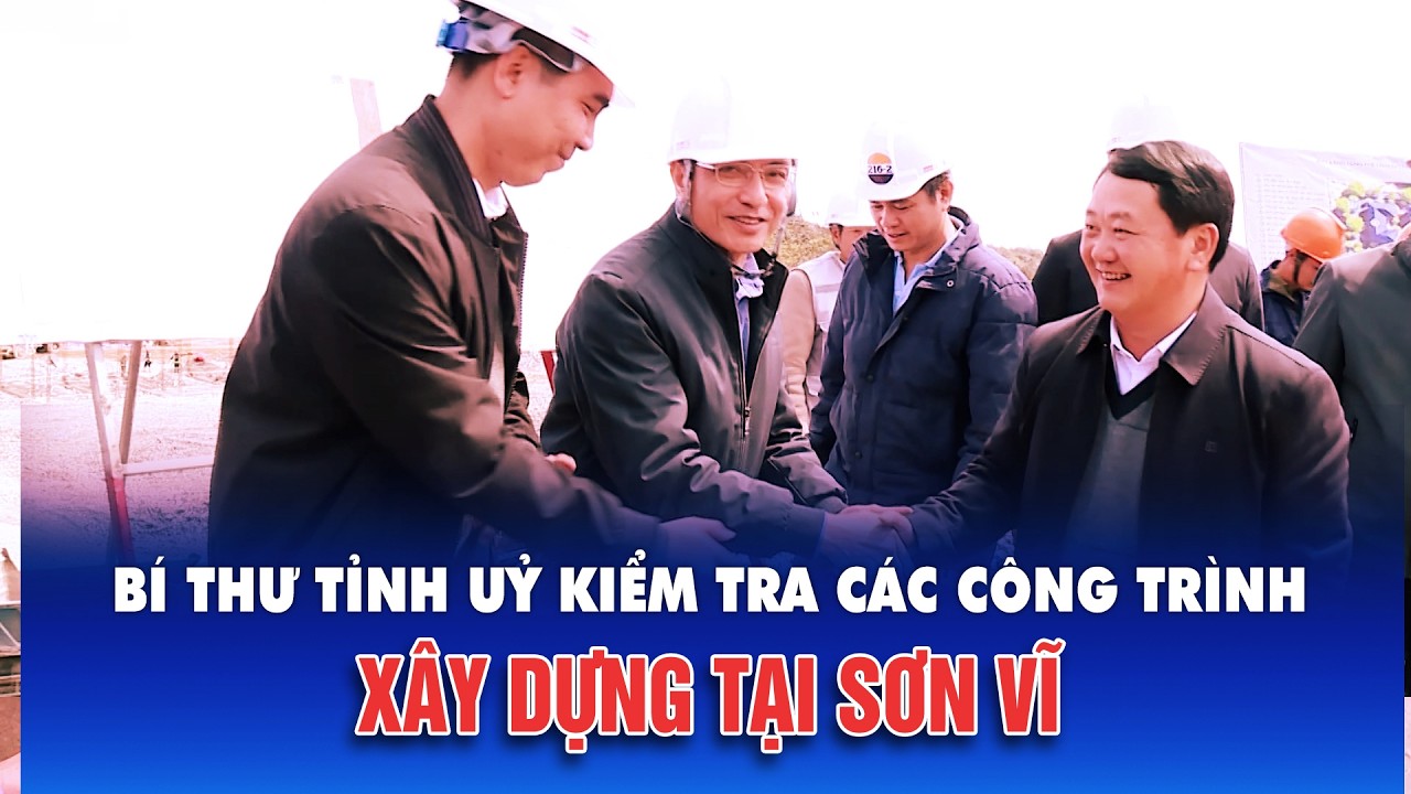 Bí thư Tỉnh uỷ Hầu A Lềnh kiểm tra công tác chuẩn bị bầu cử và các công trình xây dựng