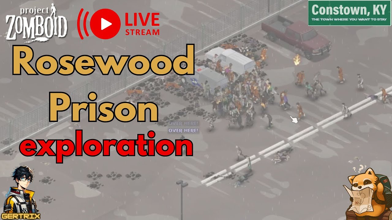 42.9 Rosewood Prison visit || Survivor Difficulty base setings ||