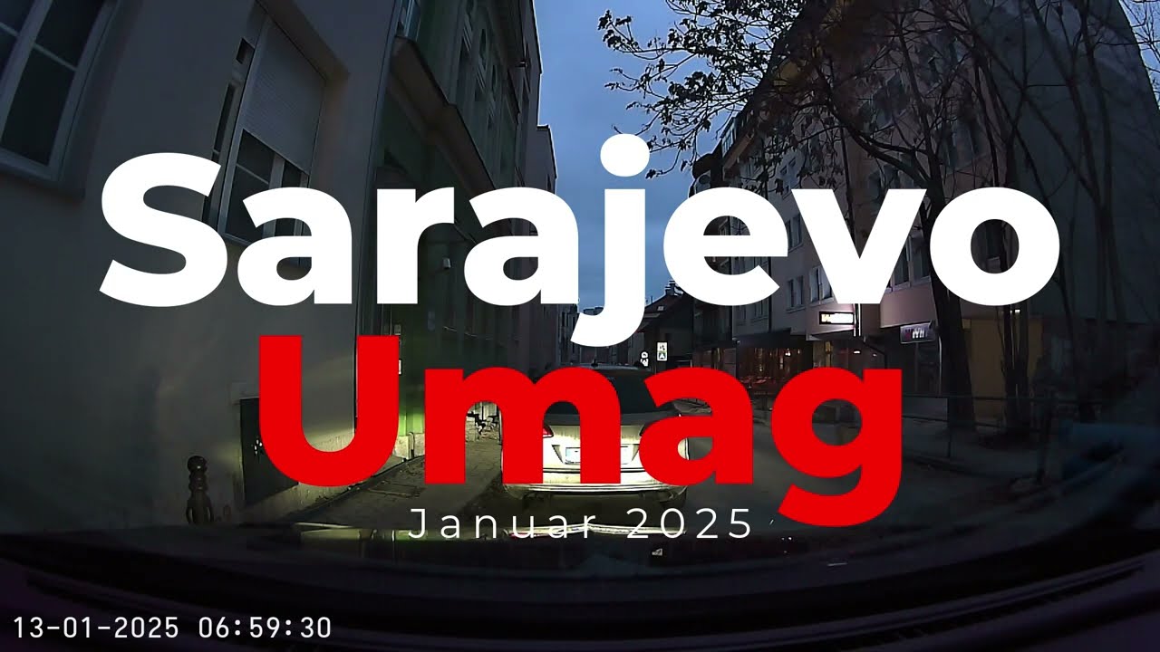 Vožnja: Sarajevo - Zenica - Doboj - Gradiška - Zagreb - Rijeka - Umag #january #2025 #dashcam #hyper