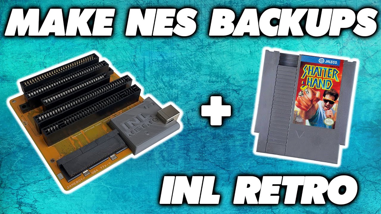 Как скопировать и запустить ROM-файлы с NES... легально ~ Учебное пособие INL Retro для NES