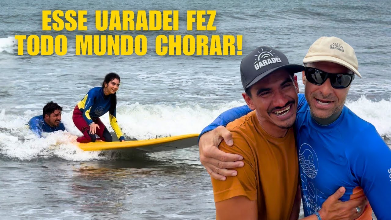 ESSE UARADEI FEZ TODO MUNDO CHORAR! - SER HUMANO SURF FESTIVAL - EP 53