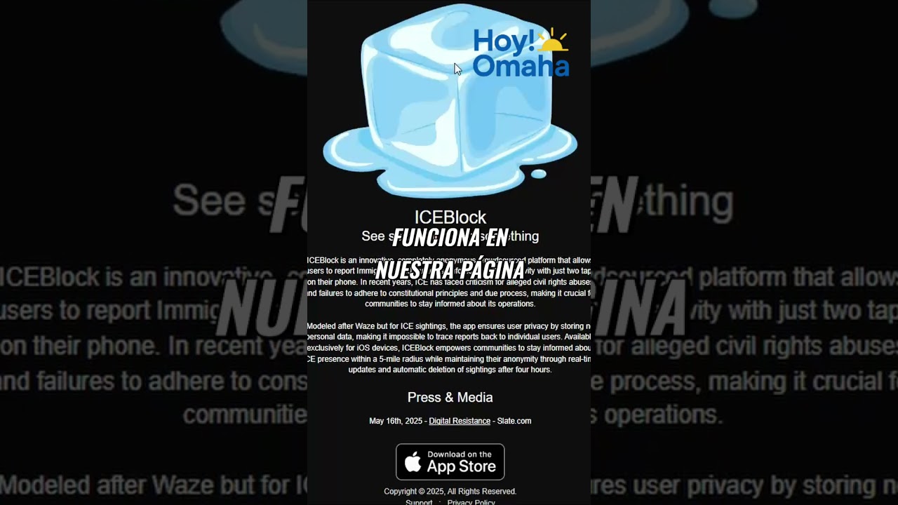 ¿Operativos de ICE? Alertas Anónimas con ICE Block