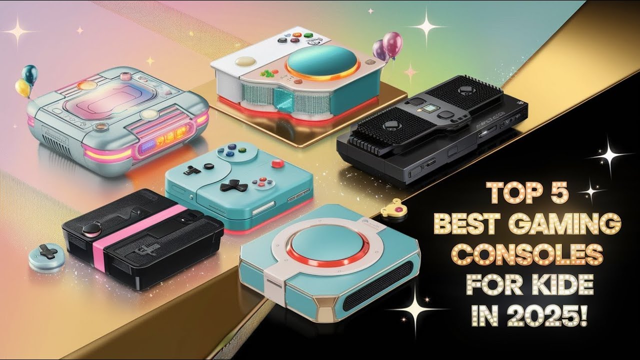 Top 5 Best Gaming Consoles for Kids 2025: Fun & Safe Gaming Choices!