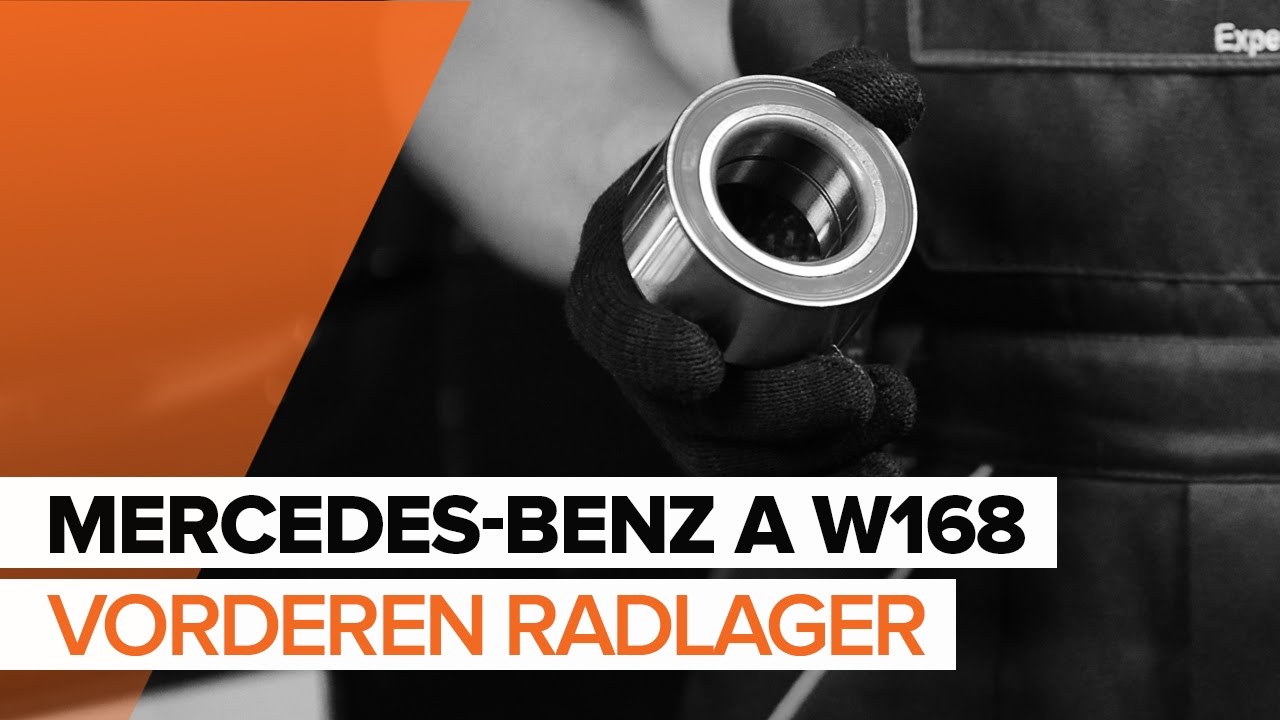 Wie MERCEDES-BENZ A W168 Radlager vorne wechseln TUTORIAL | AUTODOC