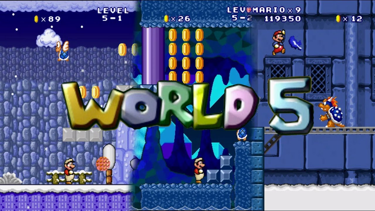 MARIO FOREVER DECASAMSARA WORLDS | World 5 - WALKTHROUGH
