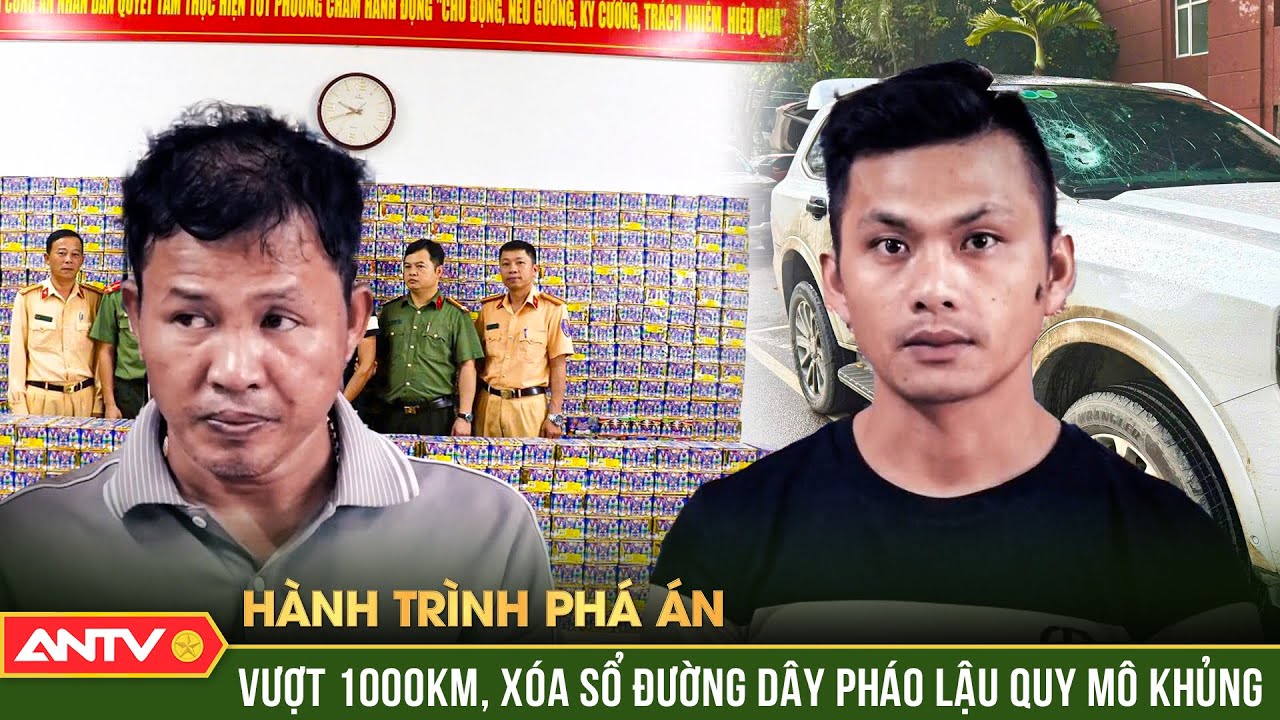 H&agrave;nh tr&igrave;nh ph&aacute; &aacute;n: Siết v&ograve;ng v&acirc;y, c&ocirc;ng an nổ s&uacute;ng kết liễu &lsquo;mạng nhện&rsquo; ph&aacute;o nổ | ANTV