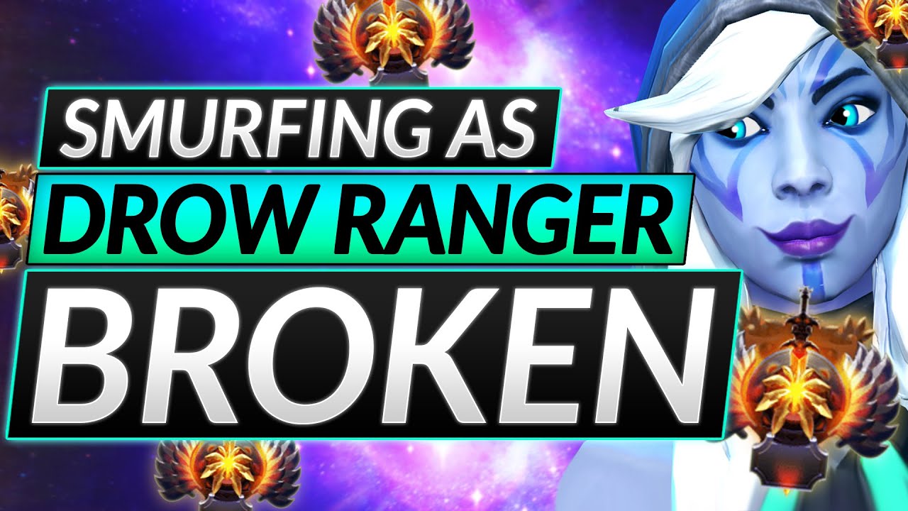 SMURFING AT 8K MMR - BROKEN DROW RANGER CARRY - Pro Tips ANALysis - Dota 2 Guide