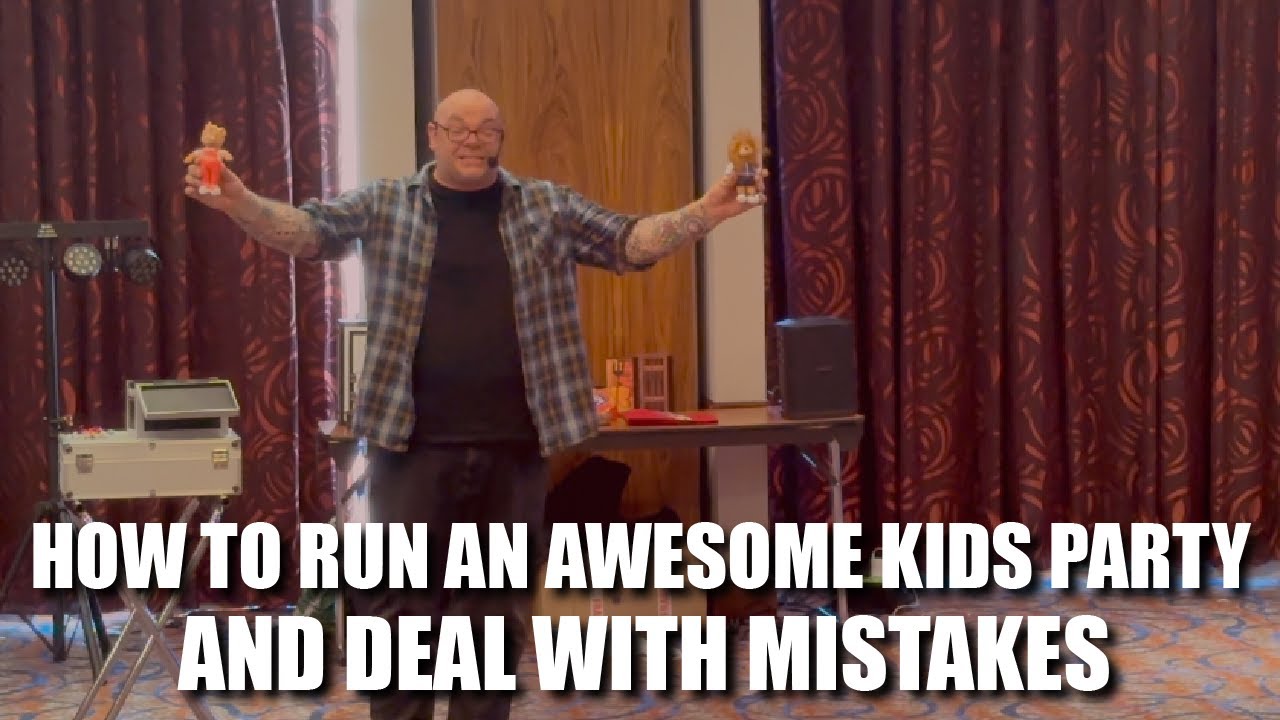 How To Run An Awesome Kids Show + Deal With Mistakes