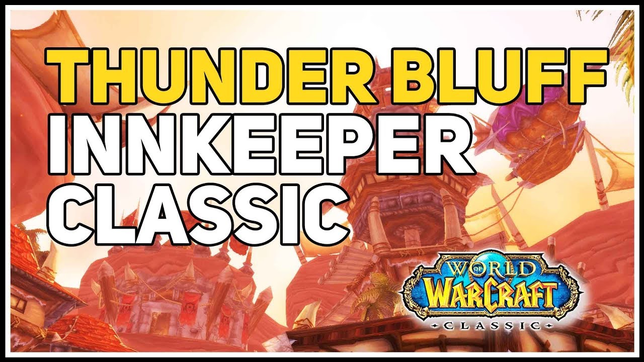 Thunder Bluff Innkeeper WoW Classic