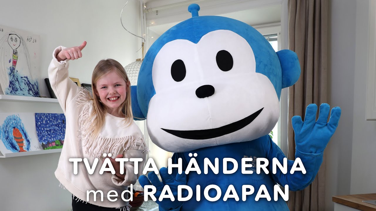 Tvätta händerna med Radioapan
