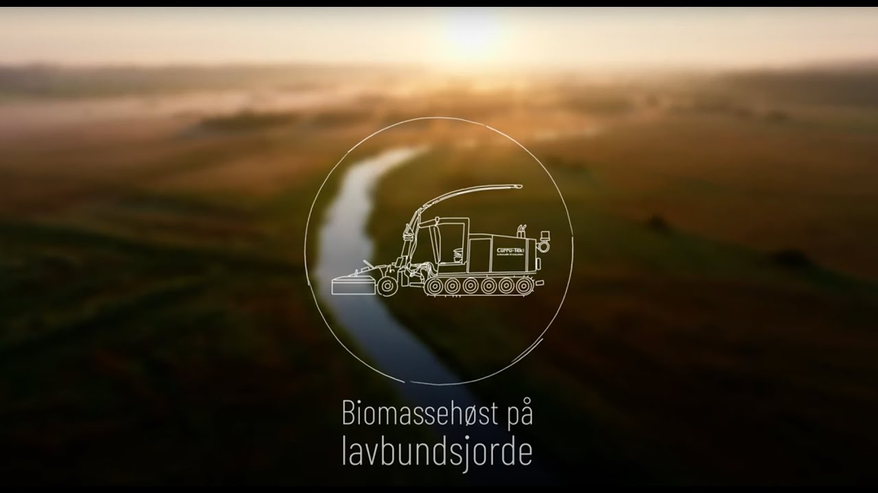 Biomassehøst på lavbundsjorde (udviklet i projektet HØSTTEK, der er medfinansieret af GUDP)