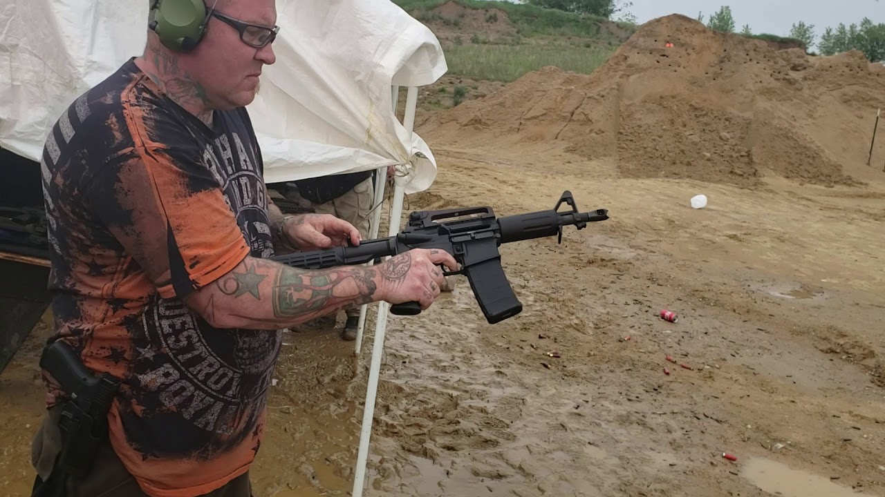 AR15 pistol full auto