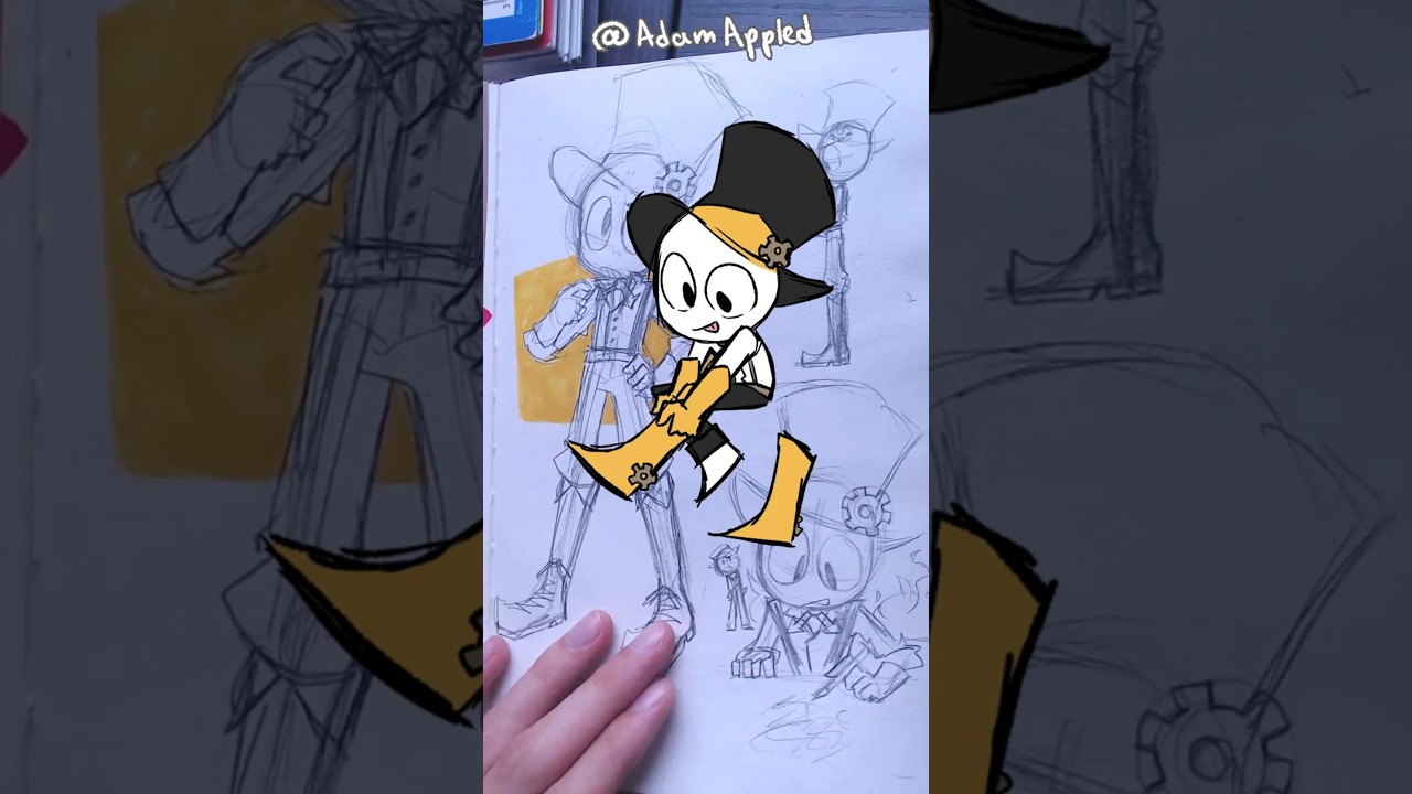 how to make creatures #oc #graphicnovel #otherside #sketchbook #art