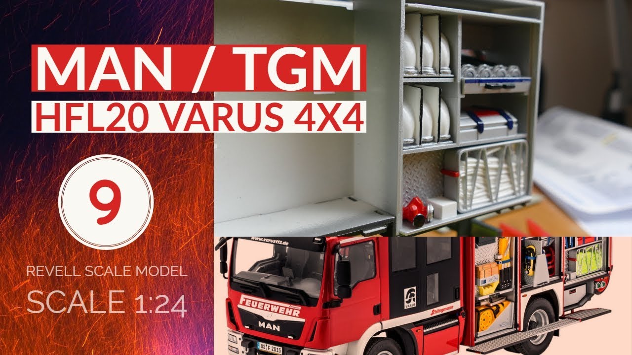 Revell HLF VARUS 4x4 MAN/Schlingmann - FEUERWEHR EP.9 [QHD 1440p]