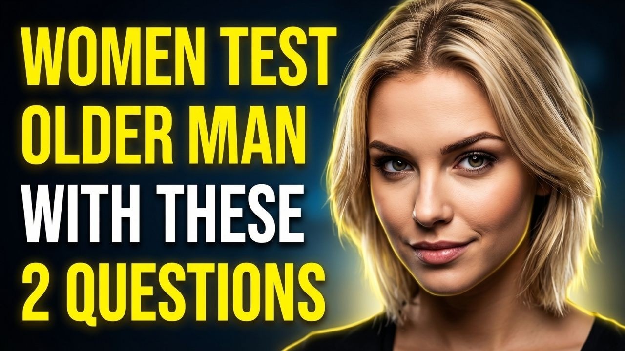 When a Woman Desires an Older Man, She Tests Him With These 2 Questions | Female Psychology