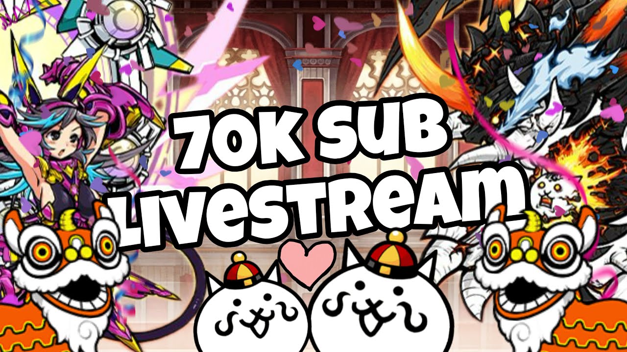 LIVESTREAM 70K SUBCRIBERS YEEEEE!!! Cùng xem 1 ngày kiếm được bao nhiêu catfood và vé vàng nha!! ~