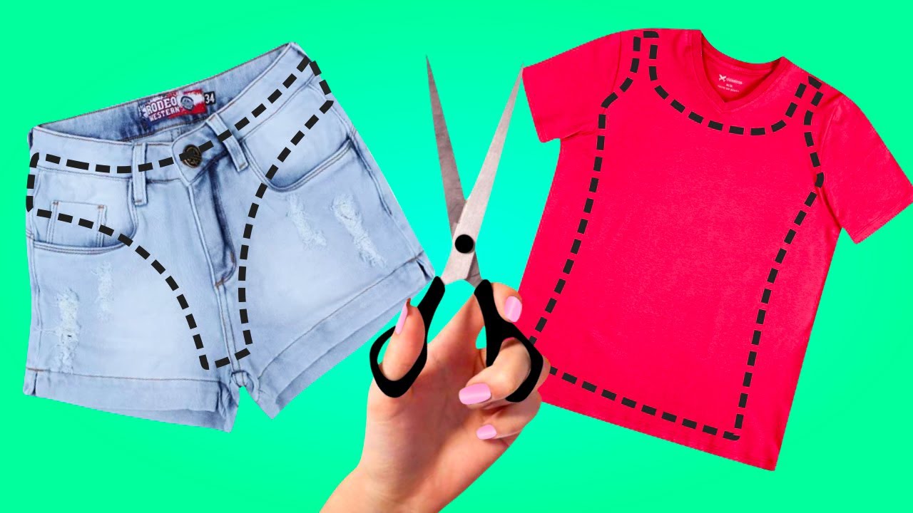 Transformação e Customização de Roupas Velhas em Novas