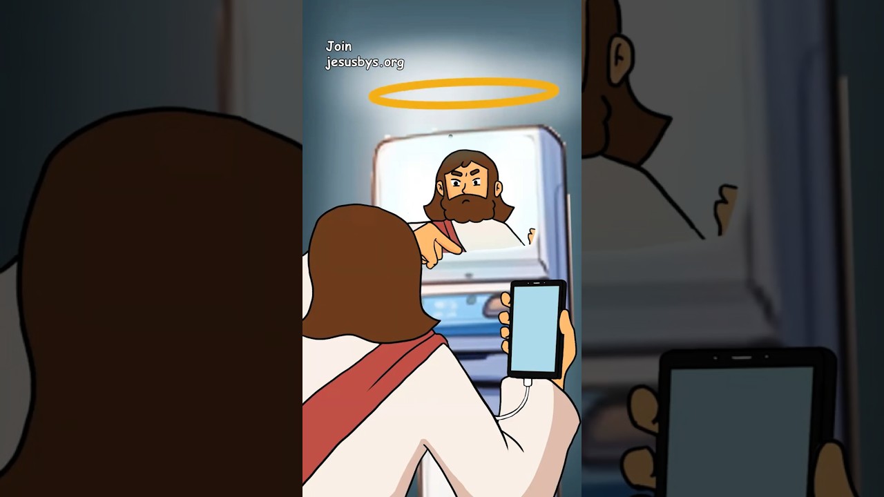📱 Jesus Enters a Glitched World to Undo Pedro&rsquo;s Chaos🗼 #jesus #jesusbys #jbys