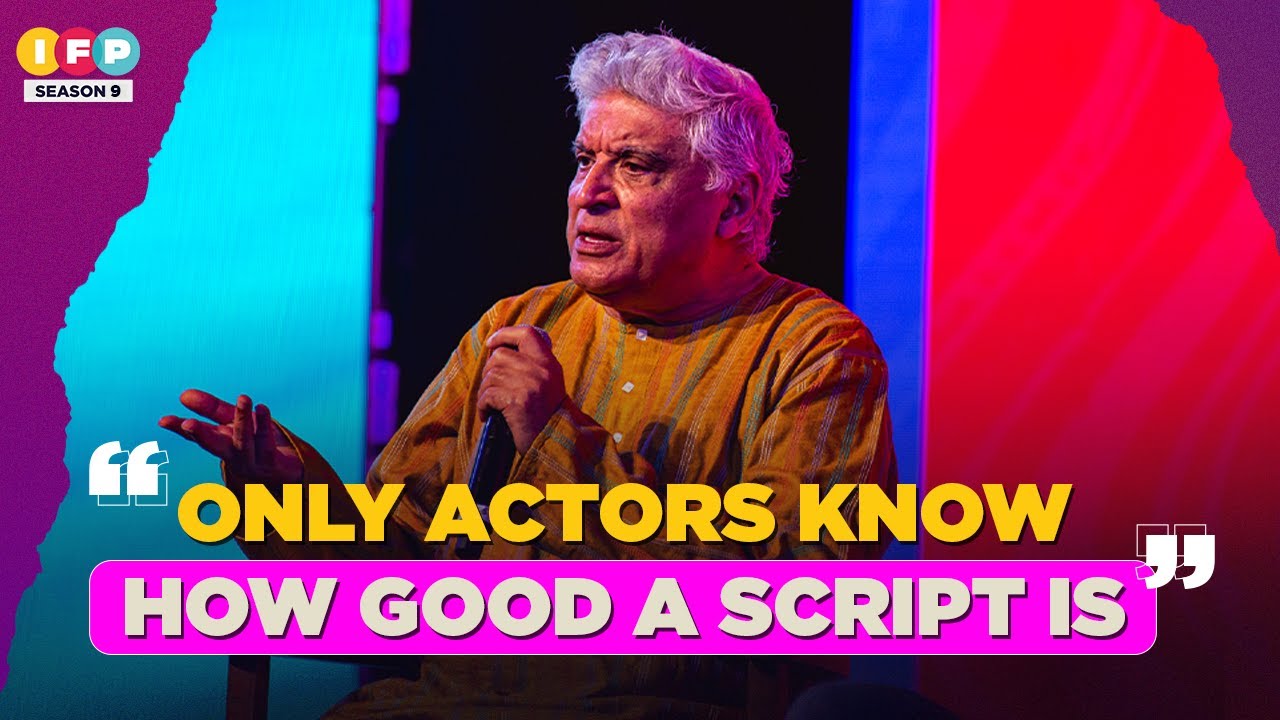 Javed Akhtar with Mayank Shekhar | From a reader to screenwriter | Zanjeer | Amitabh Bachchan | IFP9