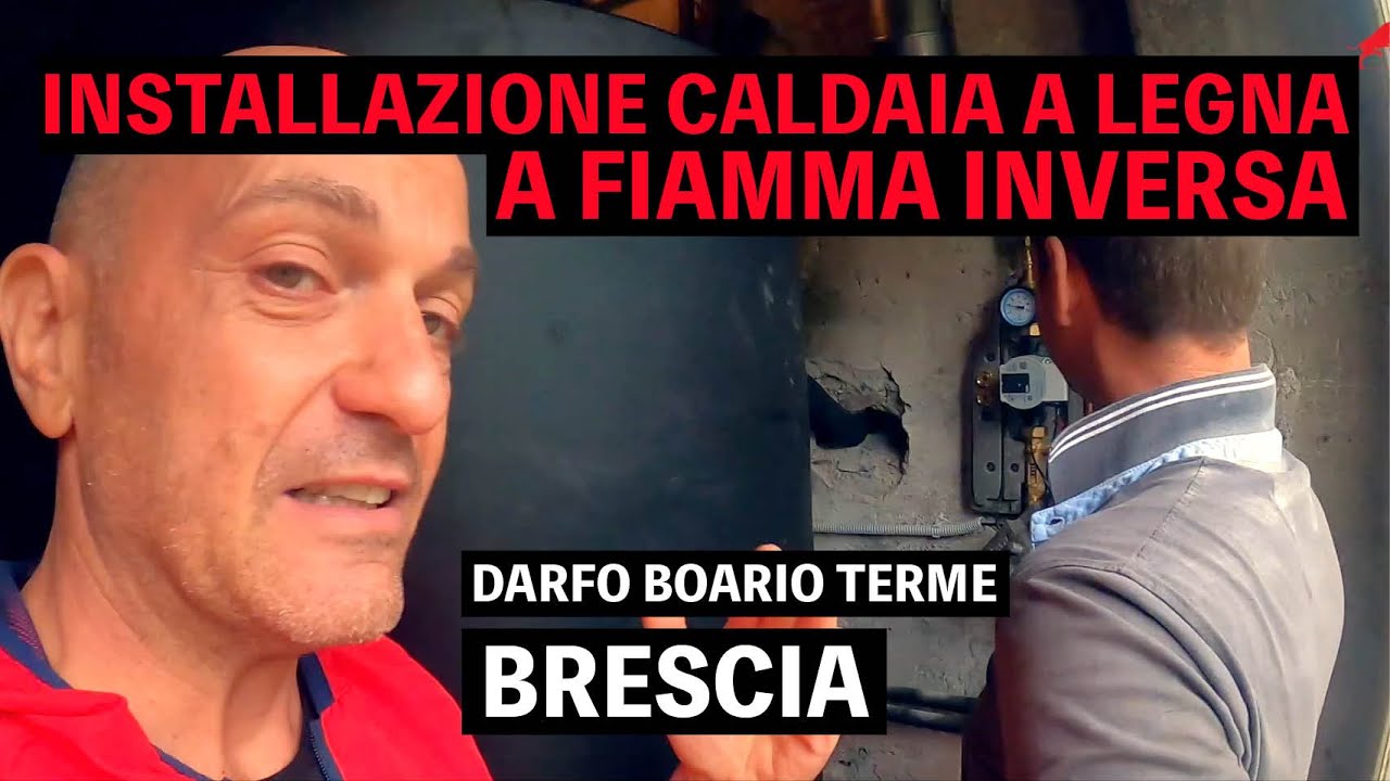 Darfo Boario (Brescia) Installare la caldaia a legna a fiamma inversa con due puffer si può....come?