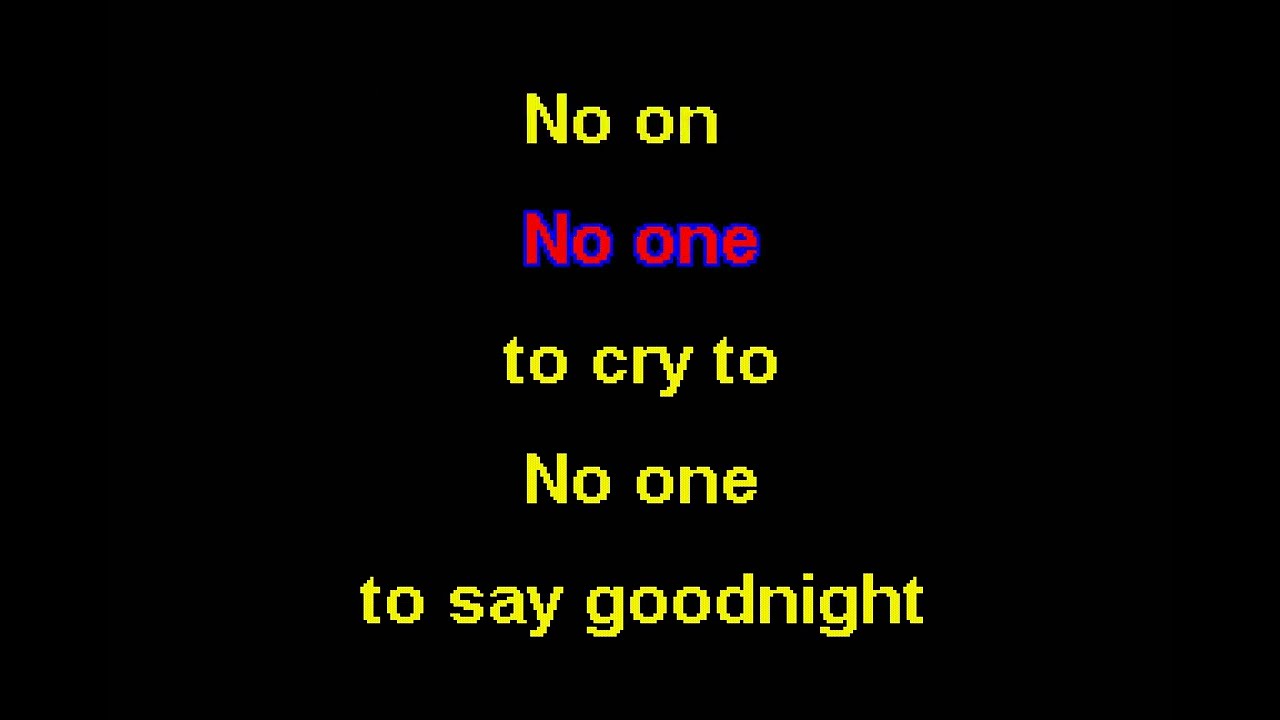 Jim Reeves - No One To Cry To (Karaoke) - Coole Karaoke