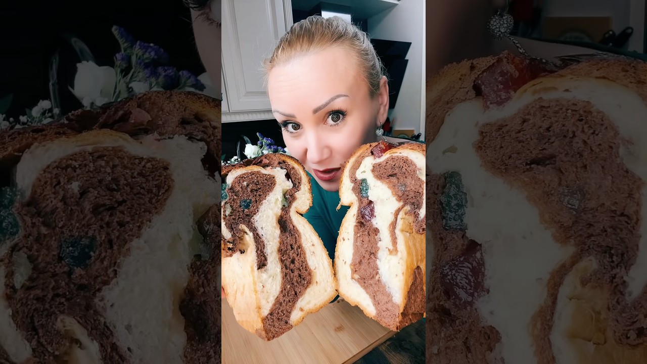 Cozonaci &icirc;n două culori 👌  