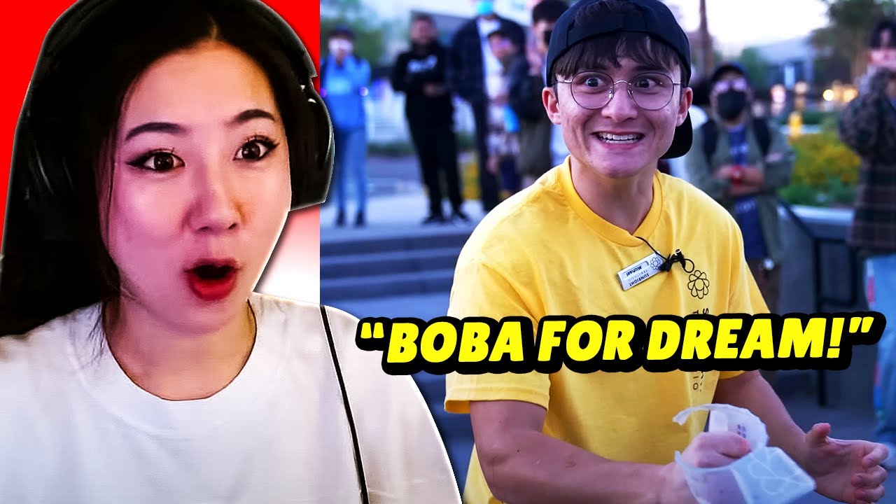 FUSLIE REACTS TO OFFLINETV RUNS A BOBA SHOP!