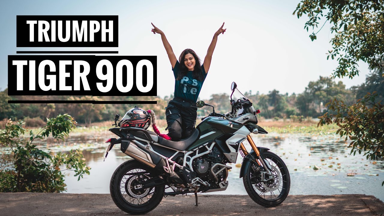 RIDING TRIUMPH TIGER 900 Rally Pro - Ridergirl Vishakha