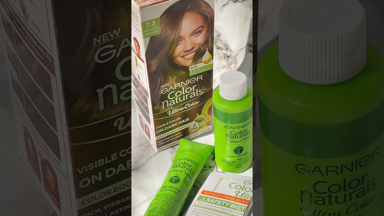 Garnier Color Naturals Ultra Color in GOLDEN BROWN 7.3!!