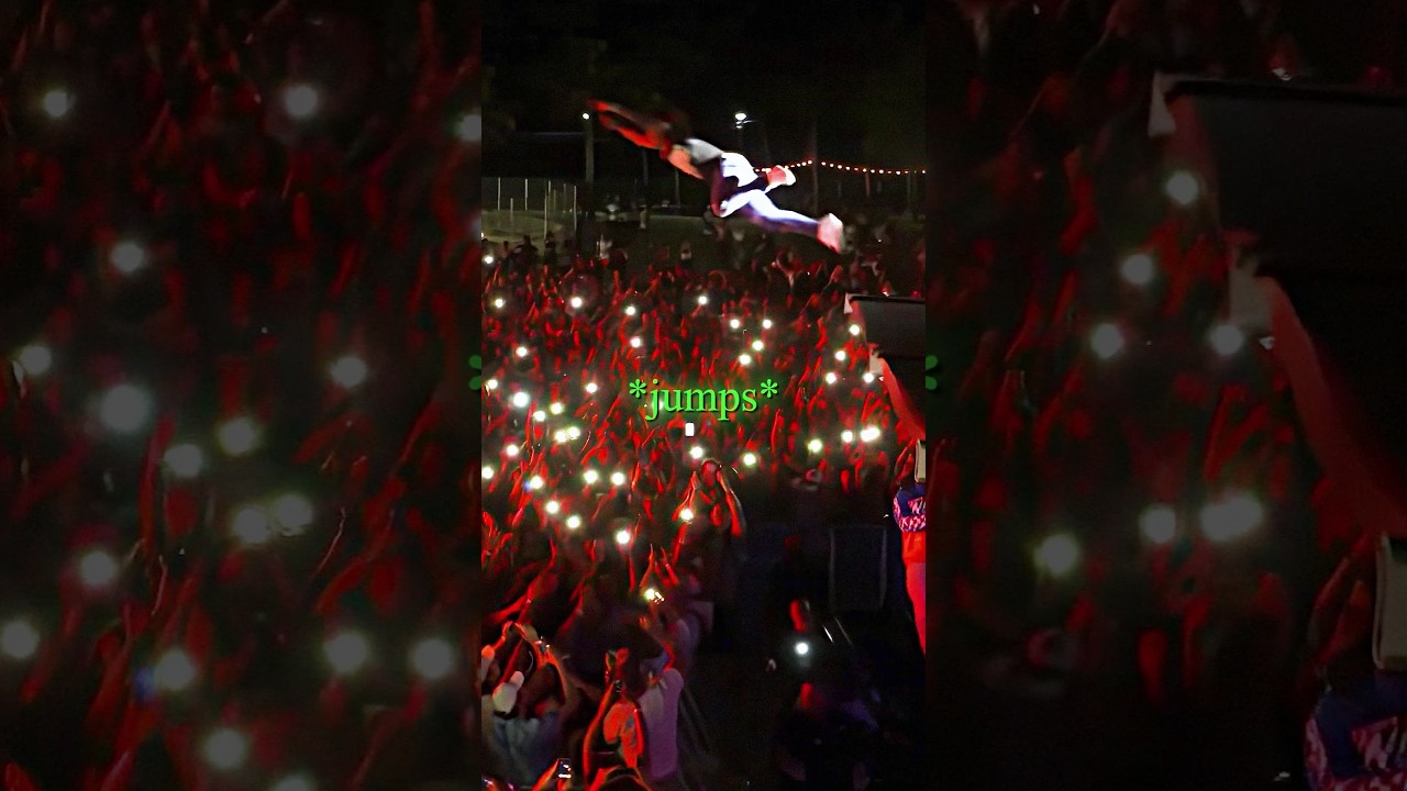 САМЫЕ БЕЗУМНЫЕ прыжки со сцены 💀 (DJ Khaled, Lil Uzi Vert, 6ix9ine, XXXTENTACION)
