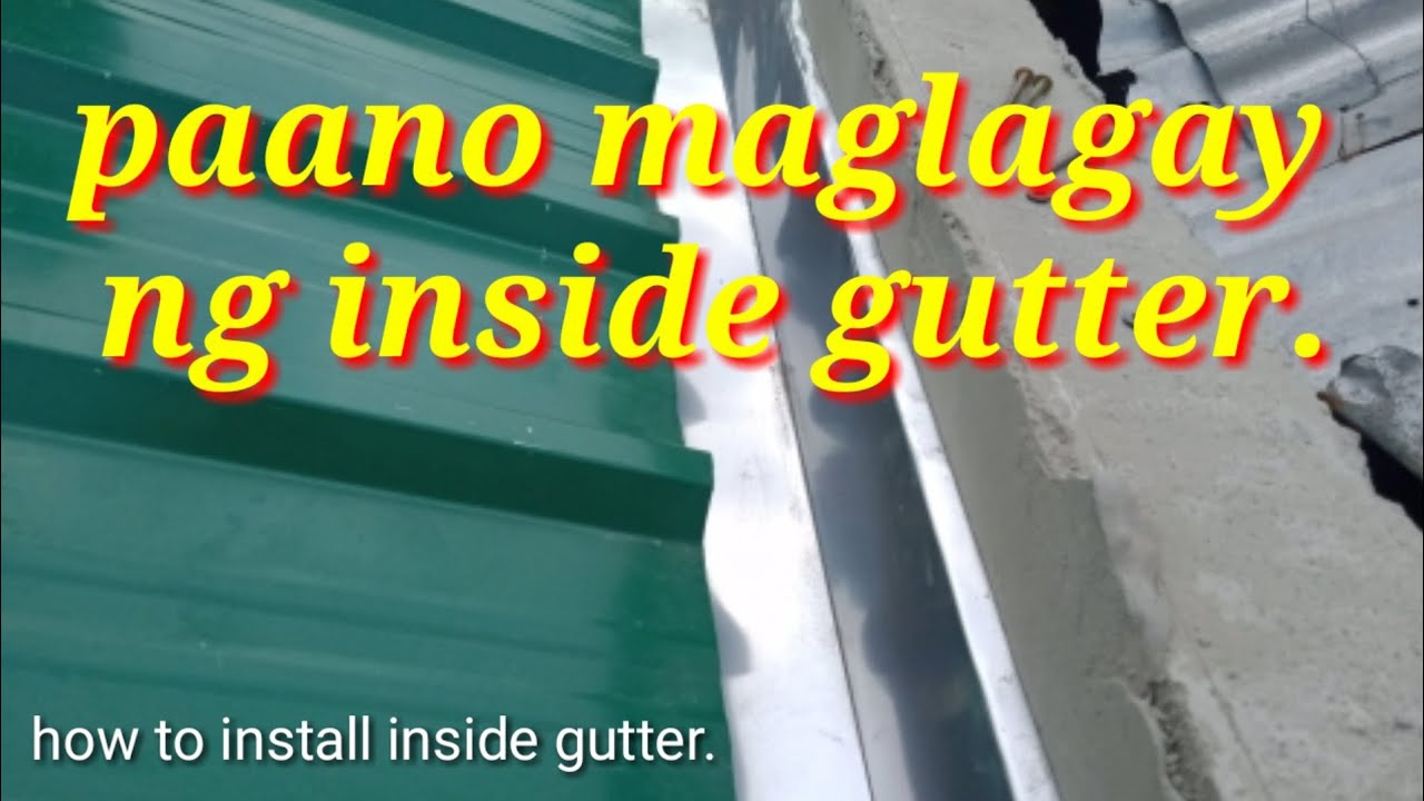 BOX/ INSIDE GUTTER INSTALLATION; Pagkabit ng inside gutter @michaelinstallertv