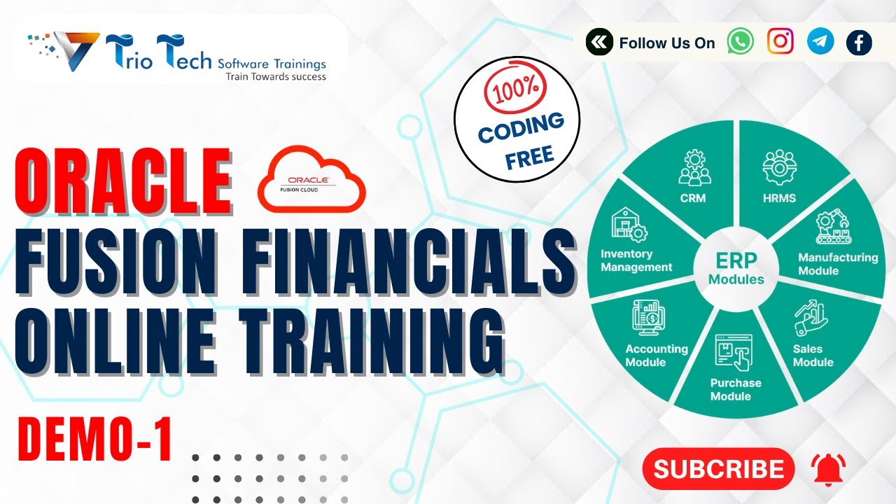 Oracle Fusion Financials Cloud Online | Oracle Fusion Financials Training- Demo-1