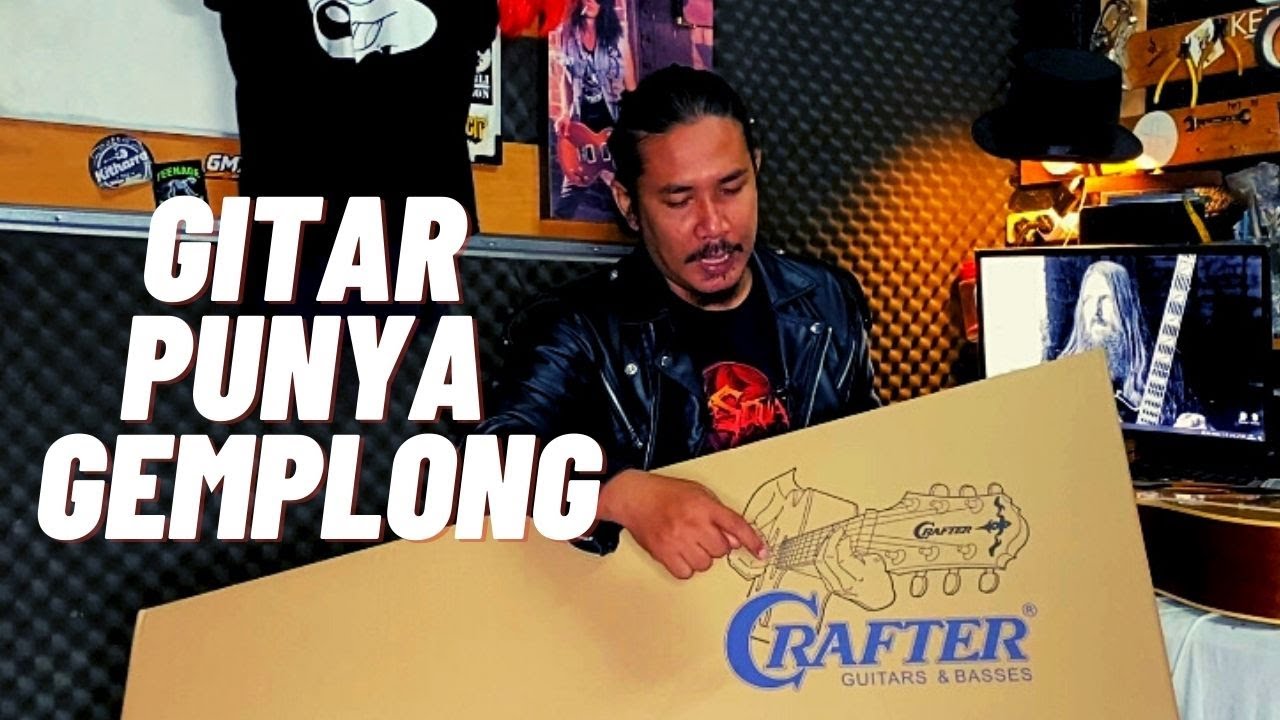 AKHIRNYA!! UNBOXING GITAR CRAFTER!! - CRAFTER VL D 28 CE PRO