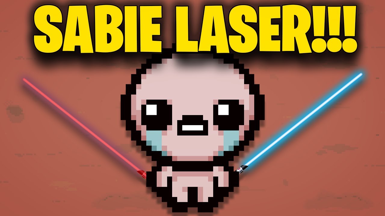 Isaac dar am gasit o sabie laser