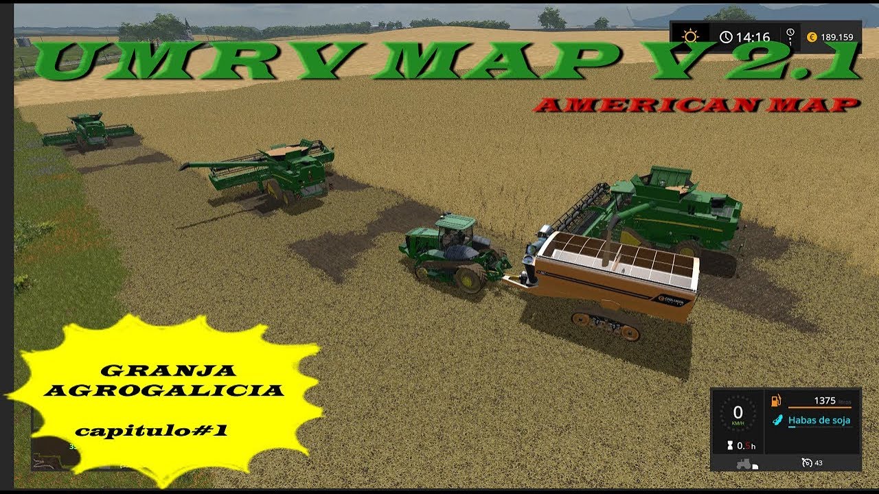 FS17.Umrv Map V2.Timelapse#1.Granja AgroGalicia #1