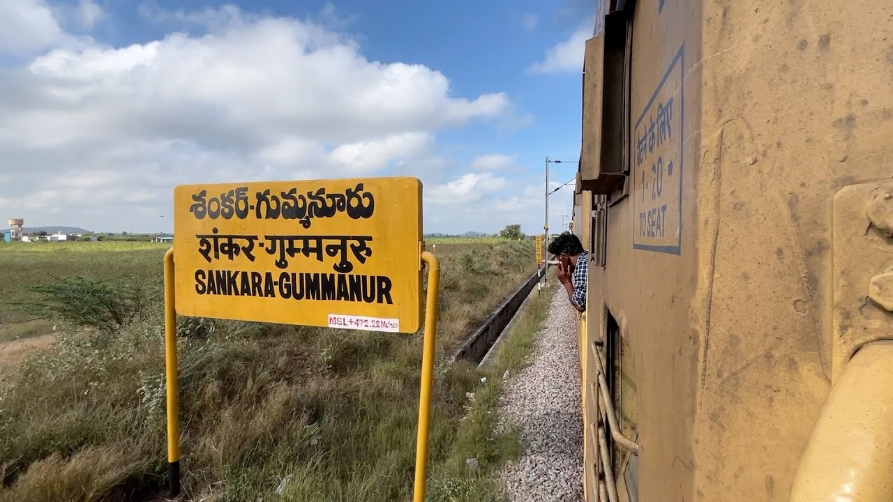 HEAVY TRAFFIC | Land of Freights | Ballari Guntakal Line | ALCO TURBO Chugging Sounds