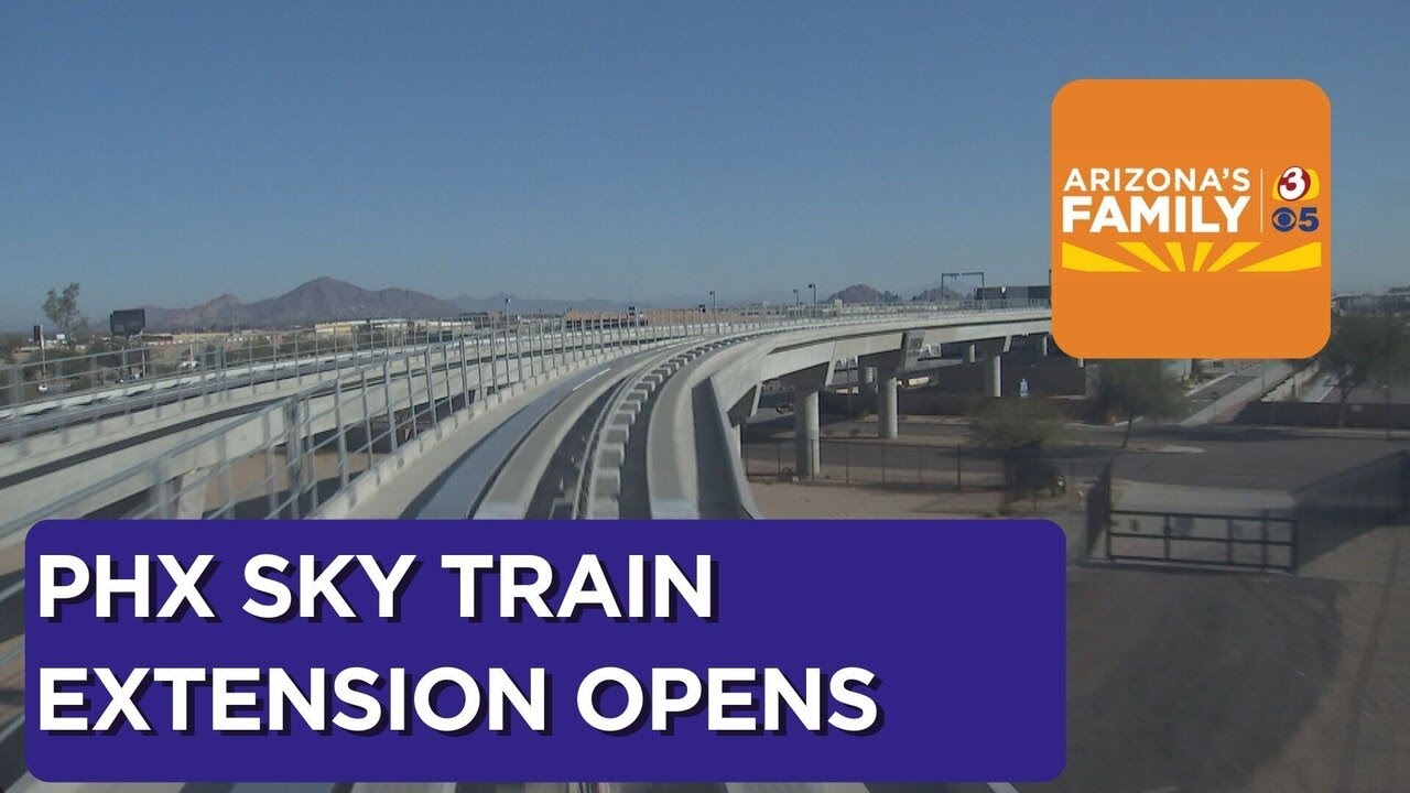 Sky Train extension opens at Phoenix Sky Harbor International Airport