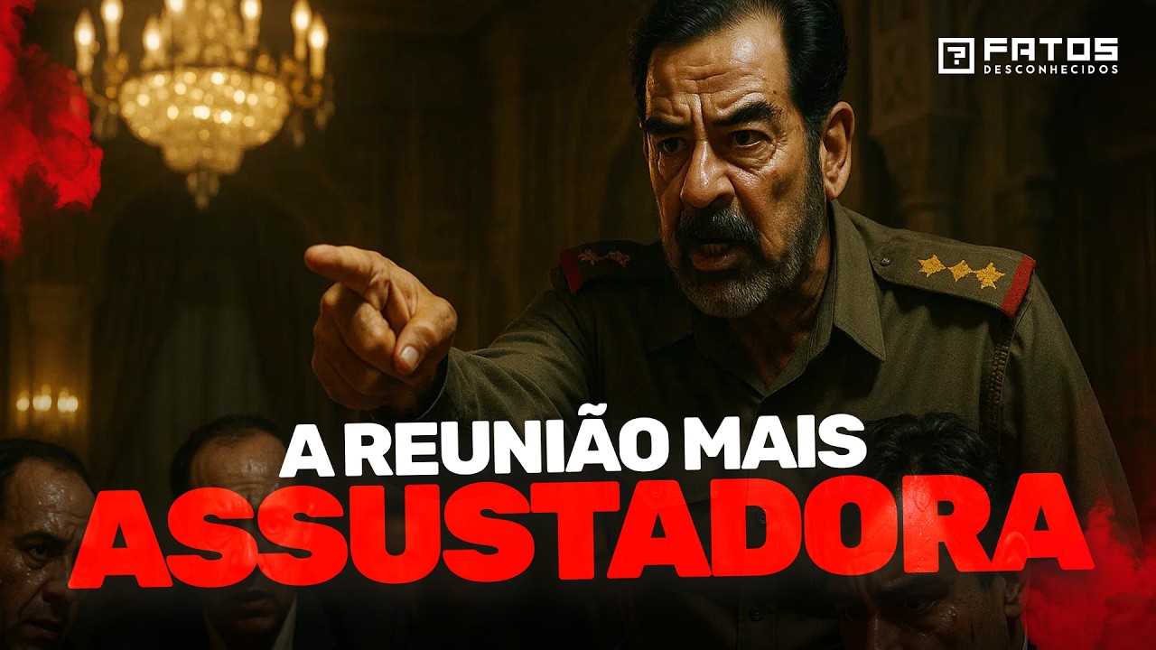 A verdade por trás da reunião mais TEMIDA de Saddam Hussein