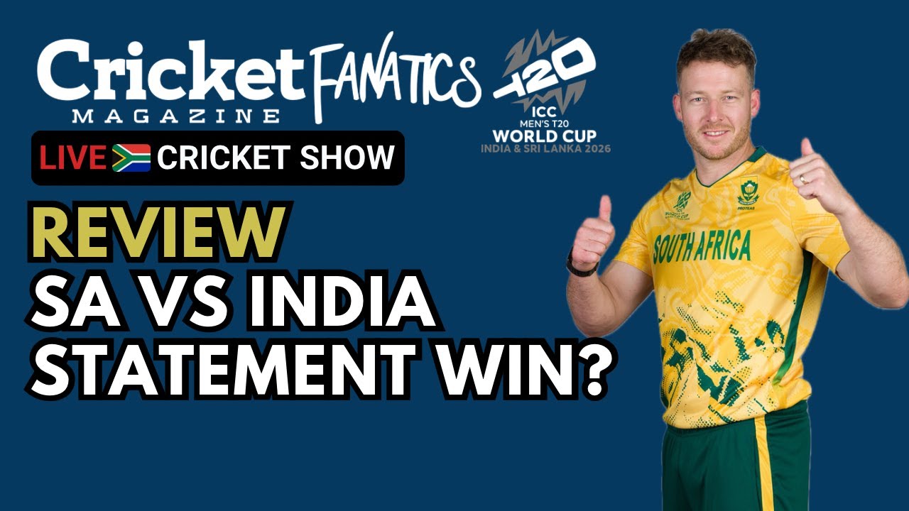 REVEW: STATEMENT WIN | Super Eights | South Africa vs India