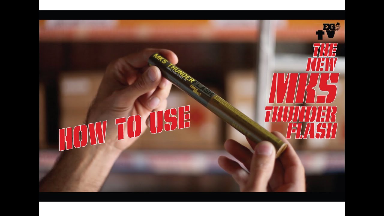 NEW Mk5 Thunderflash - How to use video - DEMO