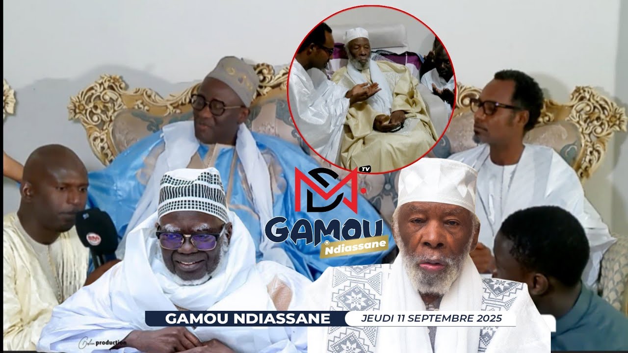 🔴D&Eacute;L&Eacute;GATION DU KHALIF G&Eacute;N&Eacute;RAL d&egrave;s Mourides &agrave; Ndiassane Chez khalif G&eacute;n&eacute;ral des khadres...