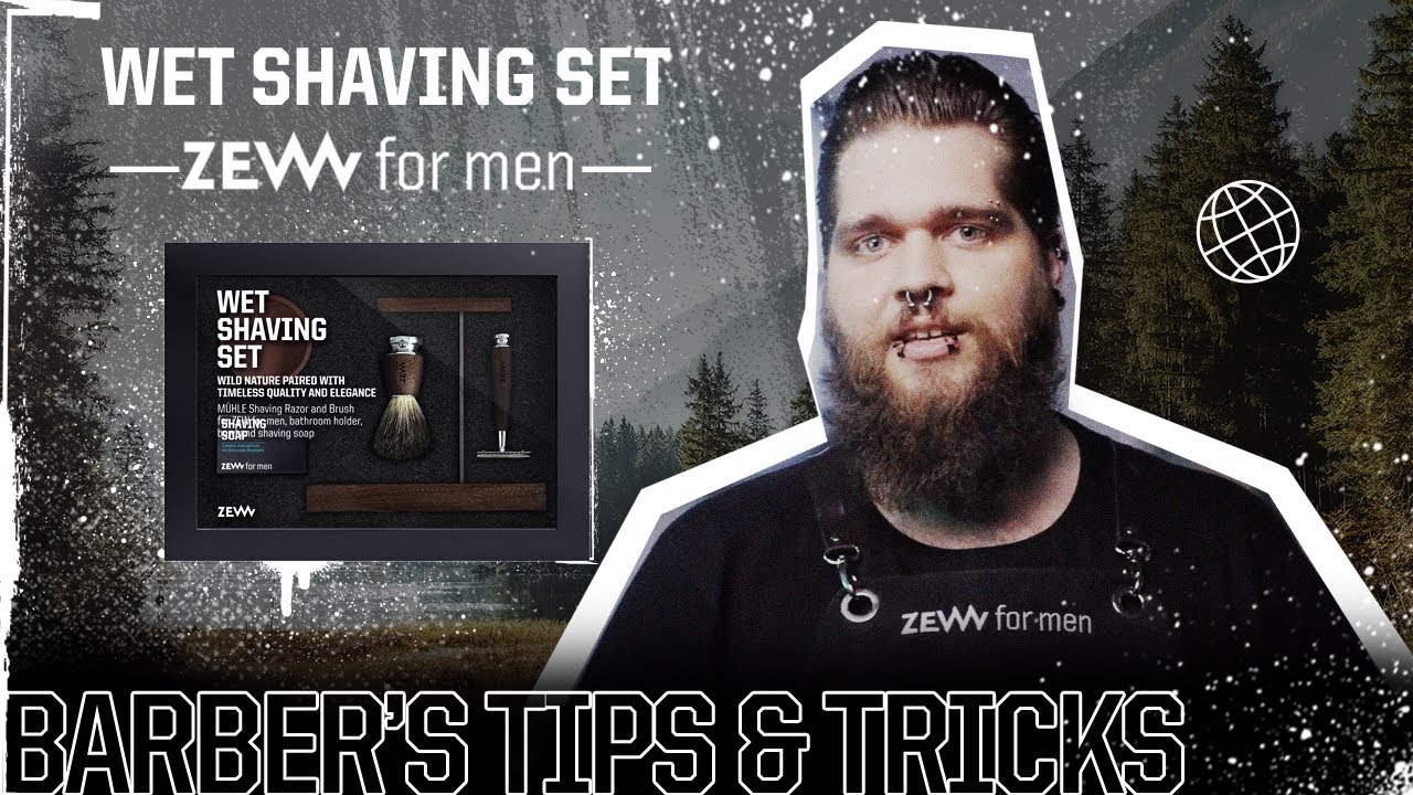 ZEW for men Wet Shaving Set