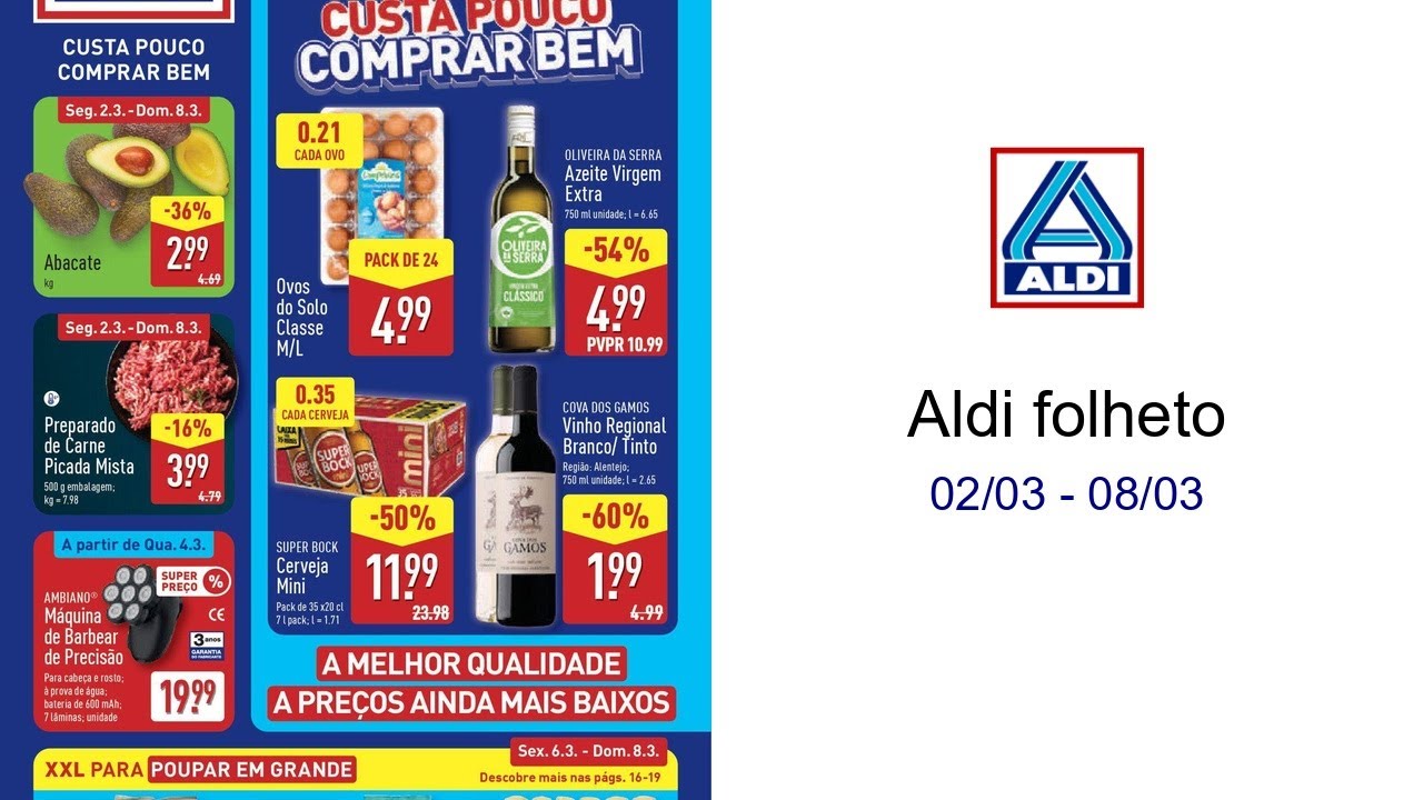 Aldi folheto 02/03 - 08/03