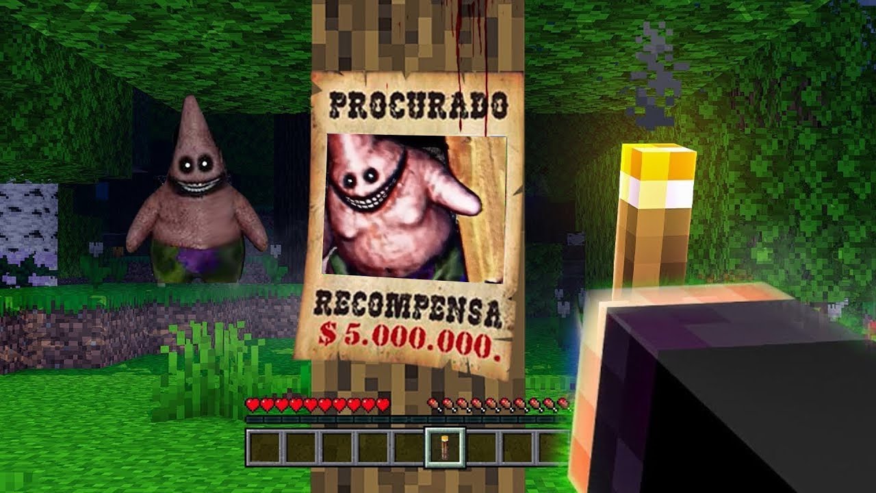 PATRICK EST RECHERCHER SUR MINECRAFT !