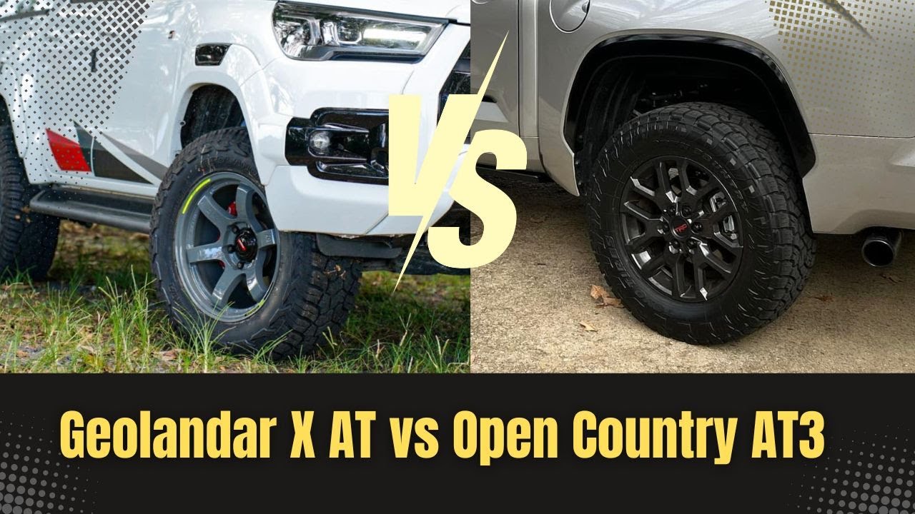 Yokohama Geolandar X-AT vs Toyo Open Country AT3
